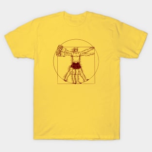 VITRUVIAN HELLBOY - Red variant T-Shirt